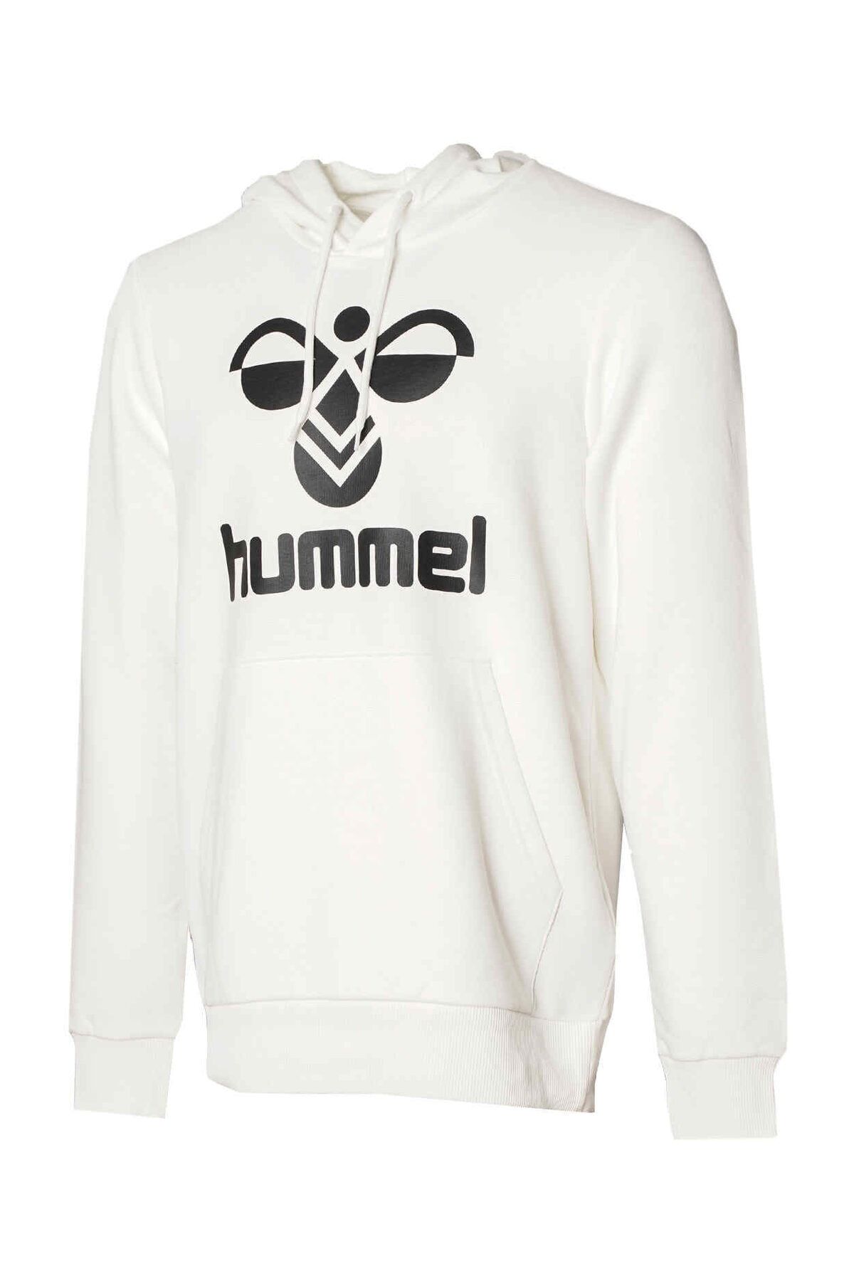 Hummel ARUS Erkek Beyaz Kapüşonlu Sweatshirt: Konfor ve Şıklığın Buluştuğu Tasarım